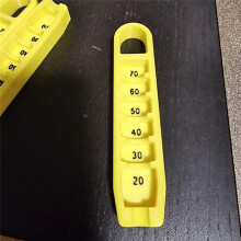 Tee Höjdmätare Elevator 3D Printed för Tees Bärbar Justerare Exakt Placering 20-70 mm Mätverktyg Gåva