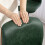Homcom HOMCOM Barstools Set of 2, Dining Stools with Backrest and Footrest, Green 9