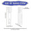 30pcs Vertical Blind Replacement White Stems for Vertical Blind Vertical Blind s202412121253 6