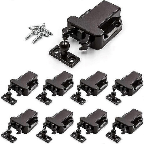8 Pack Push Latchtouch Latch Safe Push Latchrebound Self-locking Deviceopen Catch Lock Drawer Cabine 1