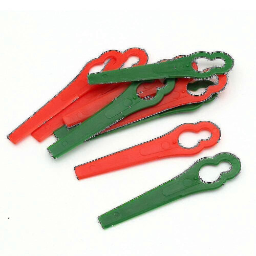 100Pcs Cordless Strimmer Blades Plastic ABS Trimmer Replacement for Einhell Bosch Qualcast Mowers 2