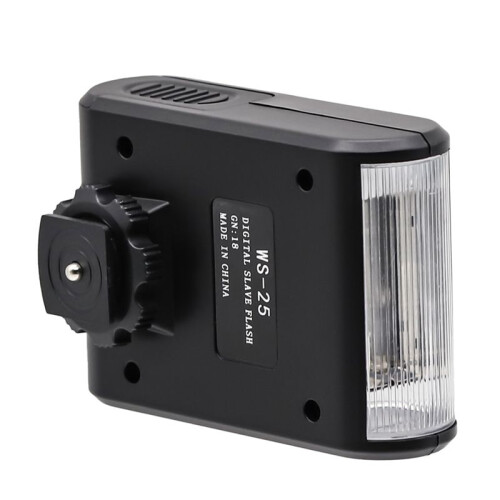 WS-25 -Camera Flash Portable Digital Slave Flash Speedlite Universal Hot Shoe GN18 for Camera Phone 2