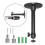 Foldable 360 Rotating Projector Wall/Ceiling Mount Metal Bracket with Screws 2