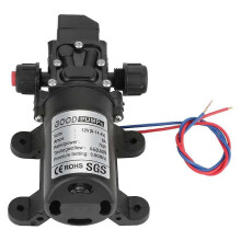 12V DC Water Pump 70W 6A Self-Priming High Pressure compatible with Marine, RV, Outdoor Use