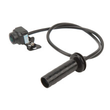 Backup Camera 180 Horizontal Angle View Starlight Night Vision IP68 Waterproof Front Camera for Cars RVs Pickups Mini Truck 1080P