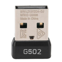 Logitech G502 LIGHTSPEED draadloze USB  ontvanger, stabiel 2,4 GHz  signaal, duurzame ABS  metalen adapter