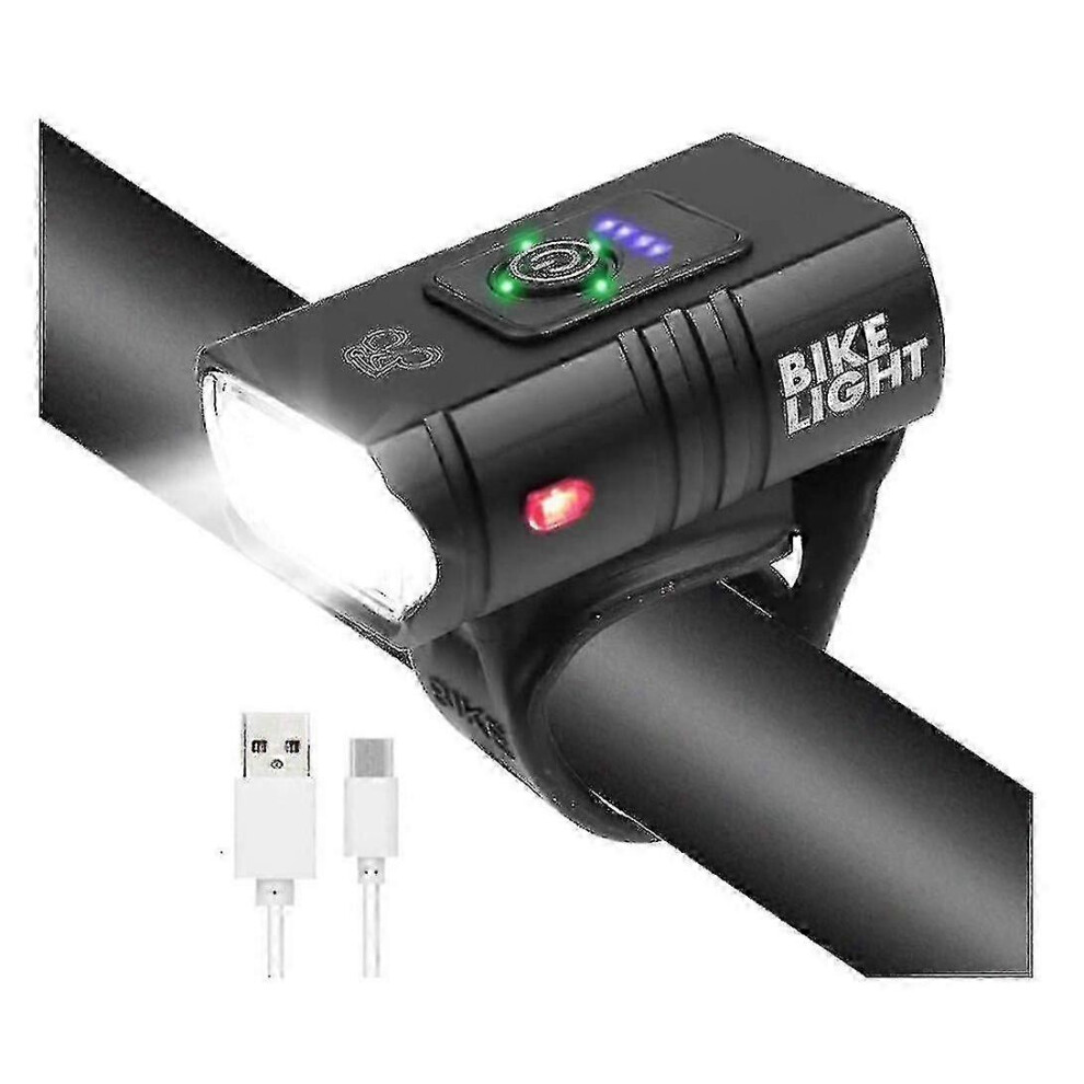 2000 Lumen Super Bright Usb Rechargeable Bike Head For European Market Light 7624176600715