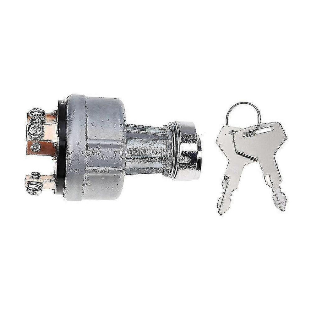 Ignition Switch For Takeuchi Excavator Digger - H806 With 2 Keys (1700100023 1700100052) 7624176600975