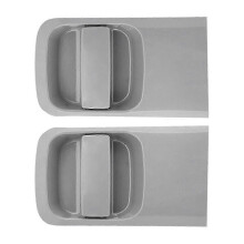 2PCS Left Right Exterior Sliding Door Handles for Hyundai H1/Grand Starex/Imax/i800/Grey