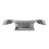 Motorcycle Chrome Front Fork Bridge Cover for  Goldwing 1500 GL1500I Interstate Special Edition/SE Models 4