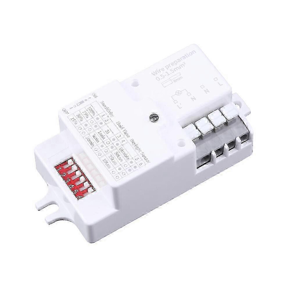 Microwave Radar Motion Sensor For Ac 220V-240V/50Hz Led Lights 7624176600692