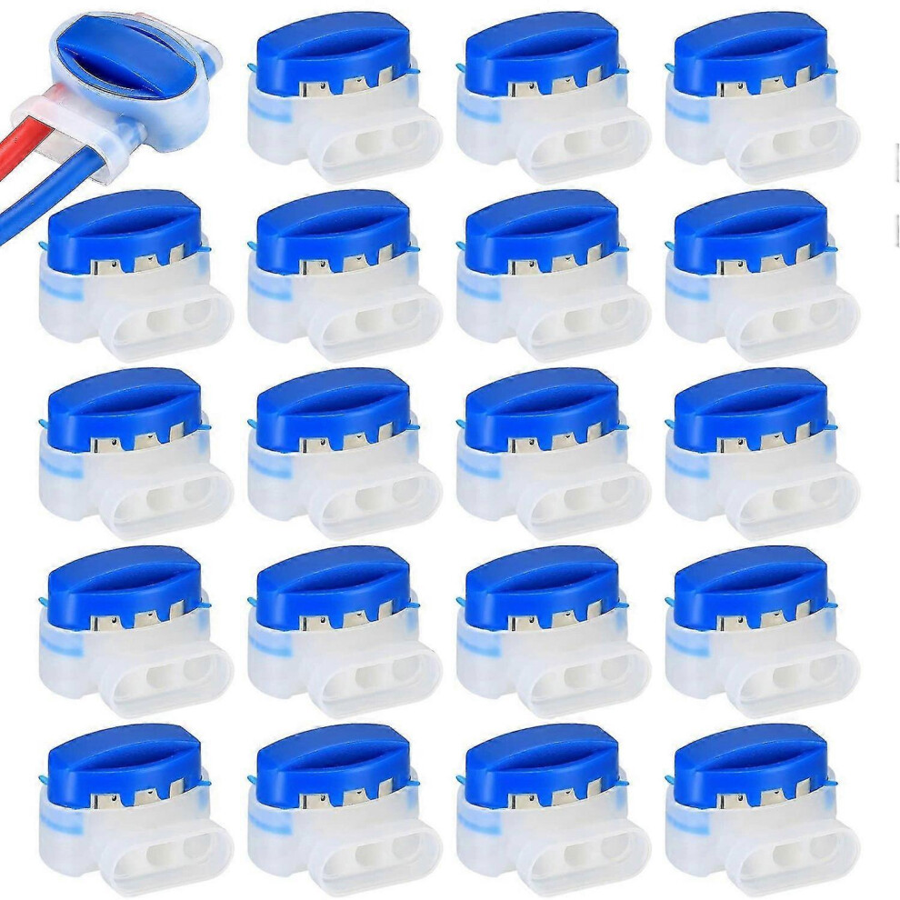 20 Pack Cable Connectors For Robot Lawn Mower And Automotive - Waterproof Weatherproof 7624176607486