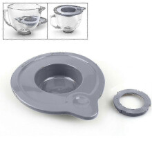 Kitchenaid K5gb 5  liter mixer glazen kom kantelbare kop deksel afsluithouder