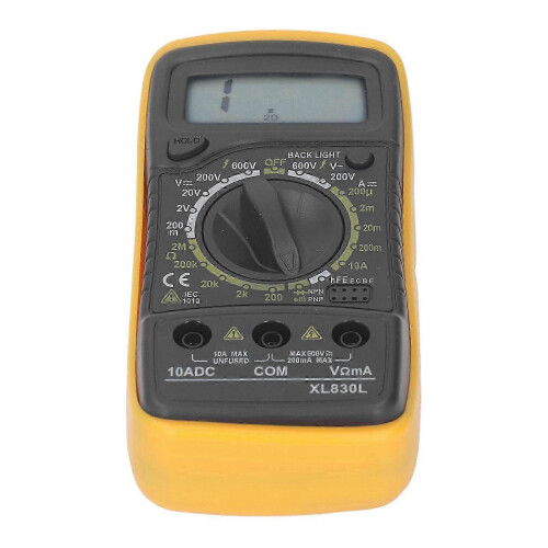 Fluke Digital Multimeter  High Accuracy Voltage Current Resistance Meter for Industrial Use