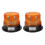 2x LKW-Blitzlicht, gelb, LED-Warnleuchte, 12V/24V, Notfallblinker 1
