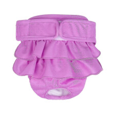 (Purple, M) Puppy Diaper Breathable Health Care Menstruation Pants Dog Briefs Pet Physiological Pants For Female Dogs
