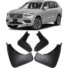 Schmutzf?nger f¹r Volvo XC90 2015-2024, Komplettset, vorne und hinten
