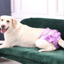 (M, Schwarz) Atmungsaktive Welpenwindel, Gesundheits- und Menstruationshose, Hundeslips, physiologische Hose für weibliche Hunde