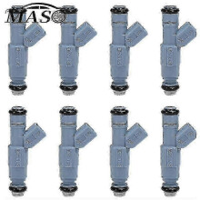 8pcs Fuel Injectors 4.7l V8 2001 - 2007 Jeep Grand Cherokee Compatible