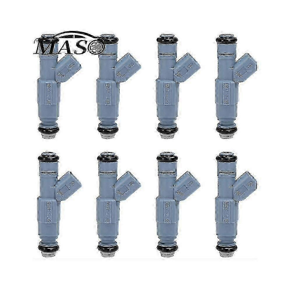 8Pcs Fuel Injectors 4.7L V8 2001 - 2007 Jeep Grand Cherokee Compatible 7624176612411