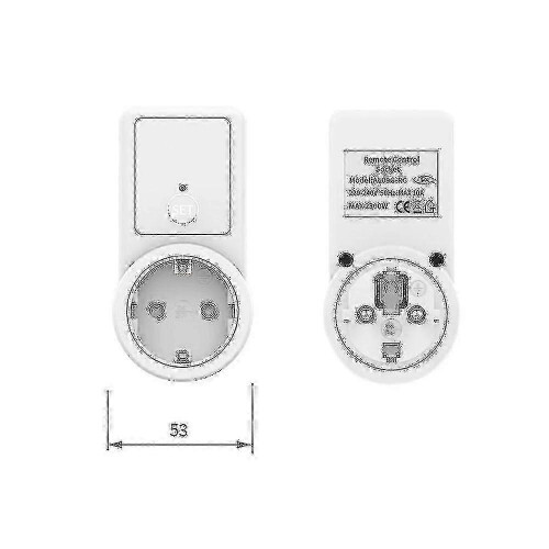 Remote control power outlet for home 5x wireless EU smart plug 2