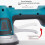 Tile installation tool for Makita 18V - Non-slip suction cup 4