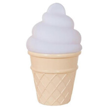 (White) Ice Cream - Shaped LED Night Light for Bedroom Decor - Ideal Gift