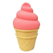 (Pink) Ice Cream - Shaped LED Night Light for Bedroom Decor - Ideal Gift