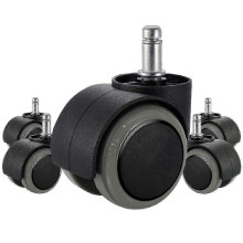 Ersatzrollen f¹r IKEA B¹rost¹hle, 5er-Pack, 10 mm x 22 mm