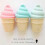 (White) Ice Cream - Shaped LED Night Light for Bedroom Decor - Ideal Gift 4