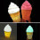 (White) Ice Cream - Shaped LED Night Light for Bedroom Decor - Ideal Gift 5