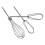 Accessori per frullatore a immersione KitchenAid W10490648 e KMMPW: Frusta Turbo. 1