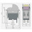 Replacement on-off toggle switch for SW7A table saw and drill press 4