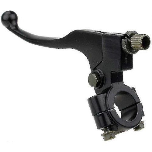 Motocross clutch perch for 7/8" handlebars - left side black lever