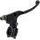 Universal motorcycle clutch lever for 7/8" handlebars - black left side 1