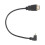 Right angle Micro-HDMI cable for monitors - 30cm length supports 4K video 3