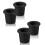 Patio table umbrella stabilizer for secure fit, black sleeve 1