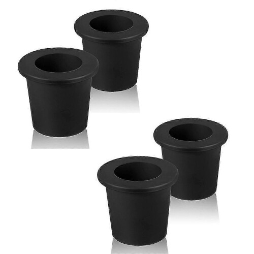 Patio table umbrella stabilizer for secure fit, black sleeve