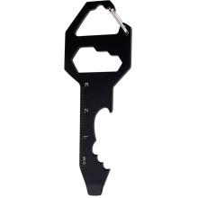 Portable Multi Tool Keychain, Unique Design for Easy Attachment to Keychains, Durable Stainless Steel Ensuring Longevity and Suitability for Hunters,