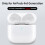 Wireless charging case for Apple AirPods 4 featuring USB-C port 3