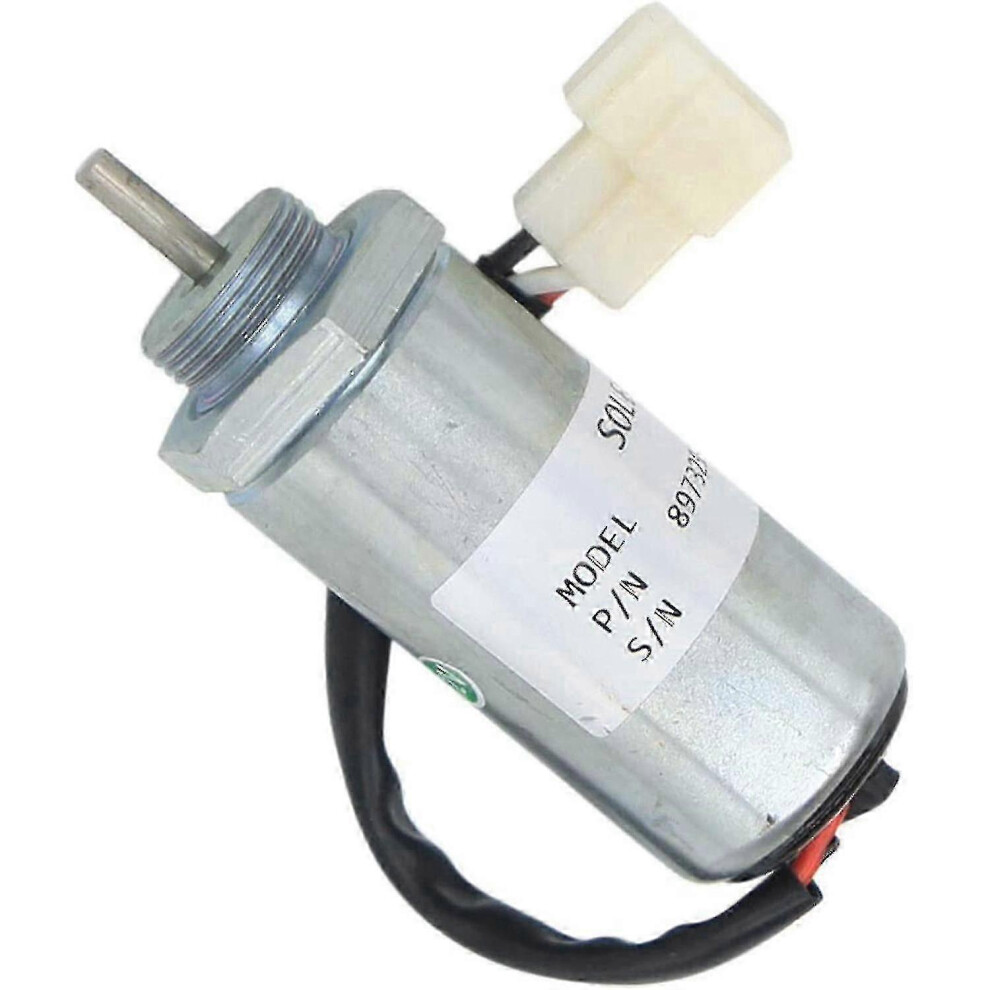 Isuzu 3Ld1 3Ld2 4Le1 Excavator Engine Stop Solenoid 12V 897329-5680 7624176612367