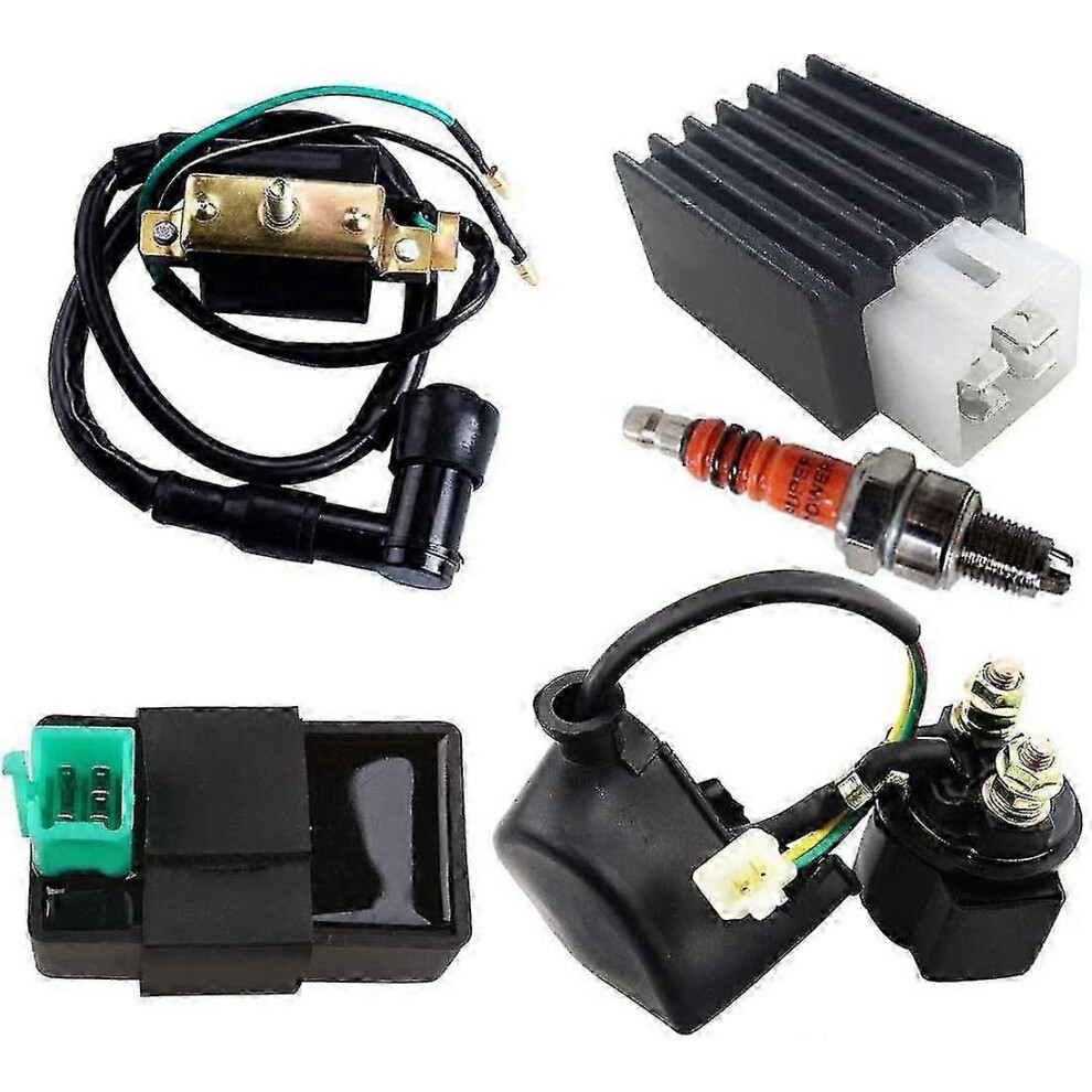 Ignition Coil For Kazuma Meerkat 50Cc - Cdi Box 5 Pin Regulator 7624176622359