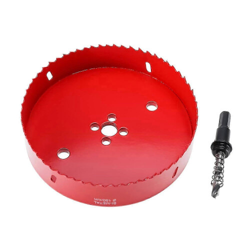 150mm hole cutter with guide bit for professional use 1