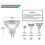 MR11 GU4 Halogen Lamps 12V Dimmable for Ceiling Lighting (12 Pack) 4