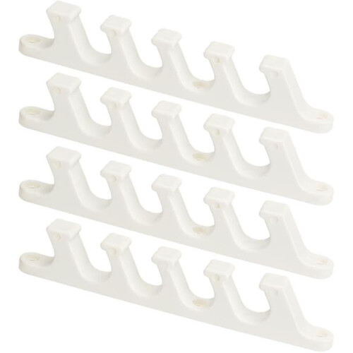 Outdoor Adjustable Brackets for Chaise Lounge 5-Position Replacement 4-Pack