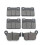 Motorcycle brake pads for Maxsym 400i 2011-2021 - front & rear set 1