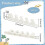 Outdoor Adjustable Brackets for Chaise Lounge 5-Position Replacement 4-Pack 2