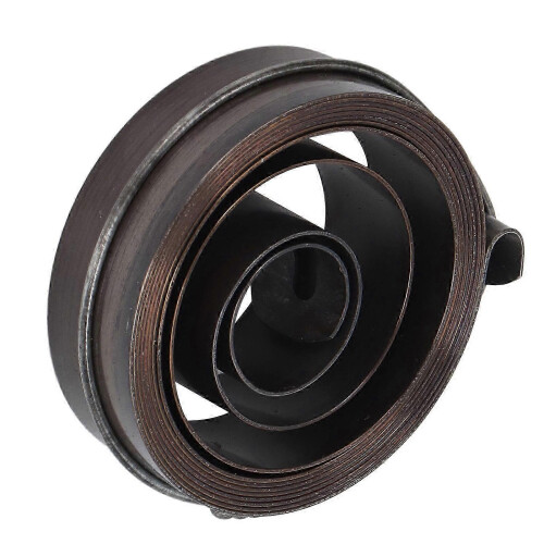 Metal recoil spring for drill press quill feed replacement part