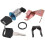 Motorcycle Replacement Lock Set for Honda CBR Seat Cowl and Key 5