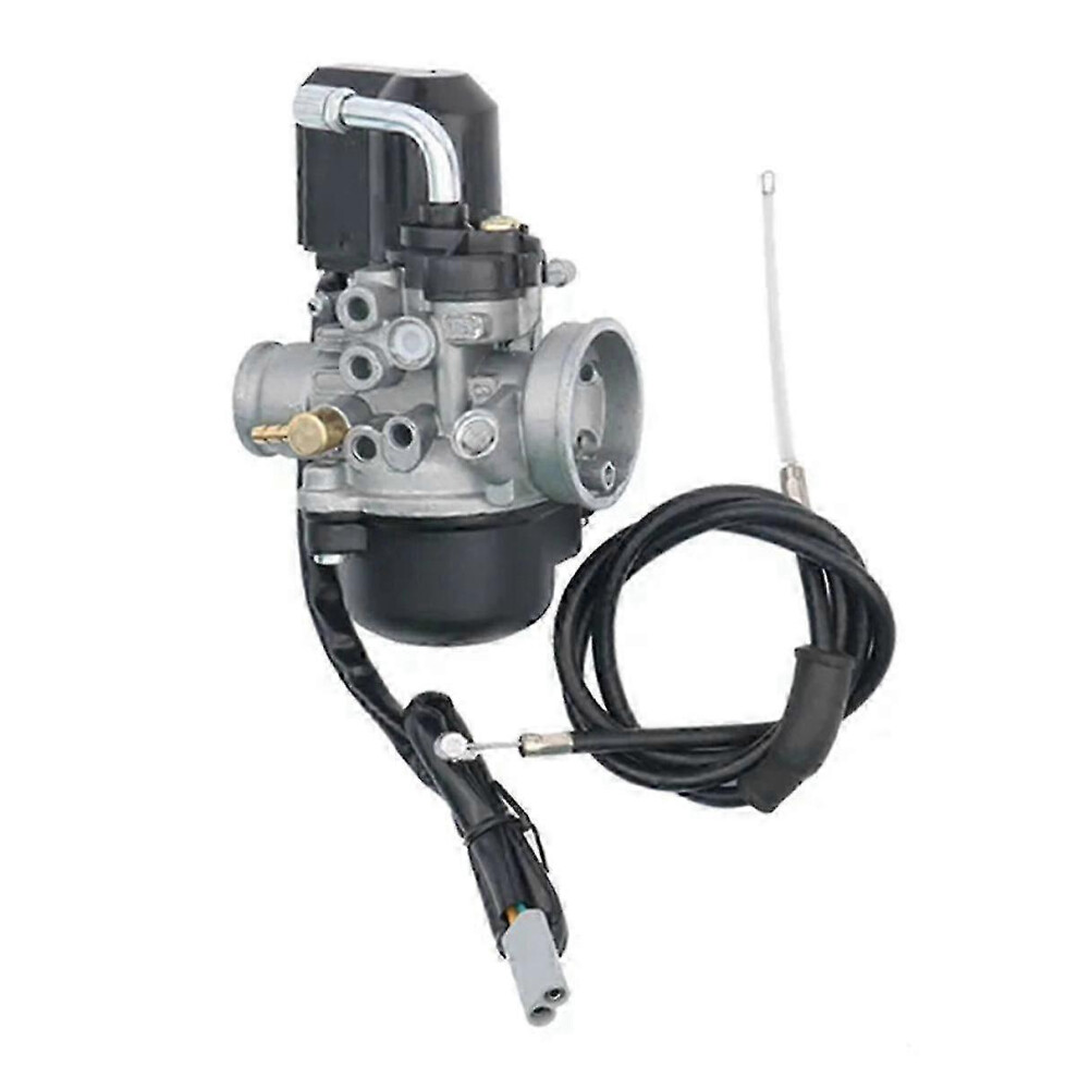 17.5Mm Carburetor For Gilera 50Cc Models (Runner, Nrg, Typoon, Xr, Lx, Storm) Black/Silver 7624176681530
